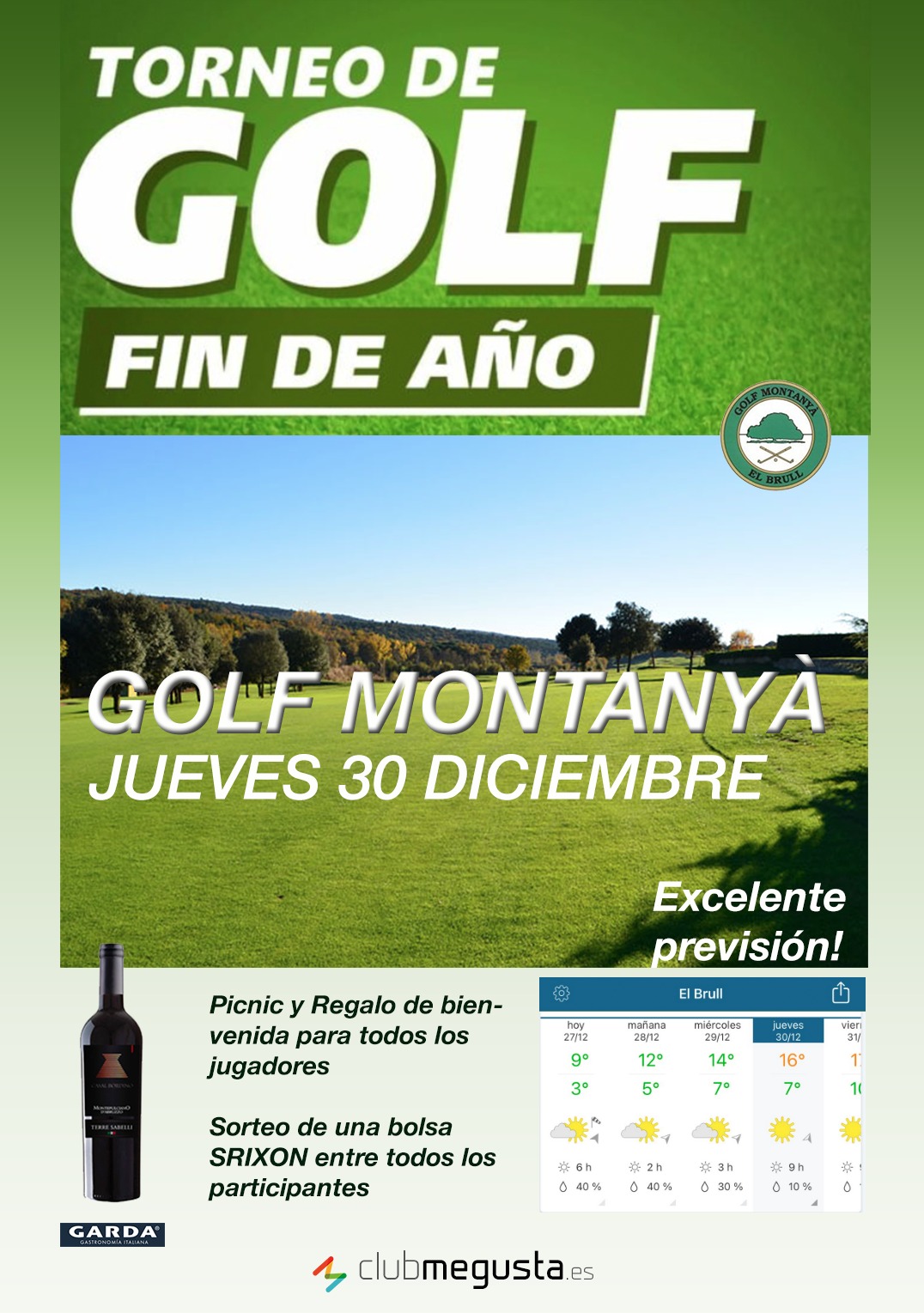 Torneig de golf de Fi d'Any 2021